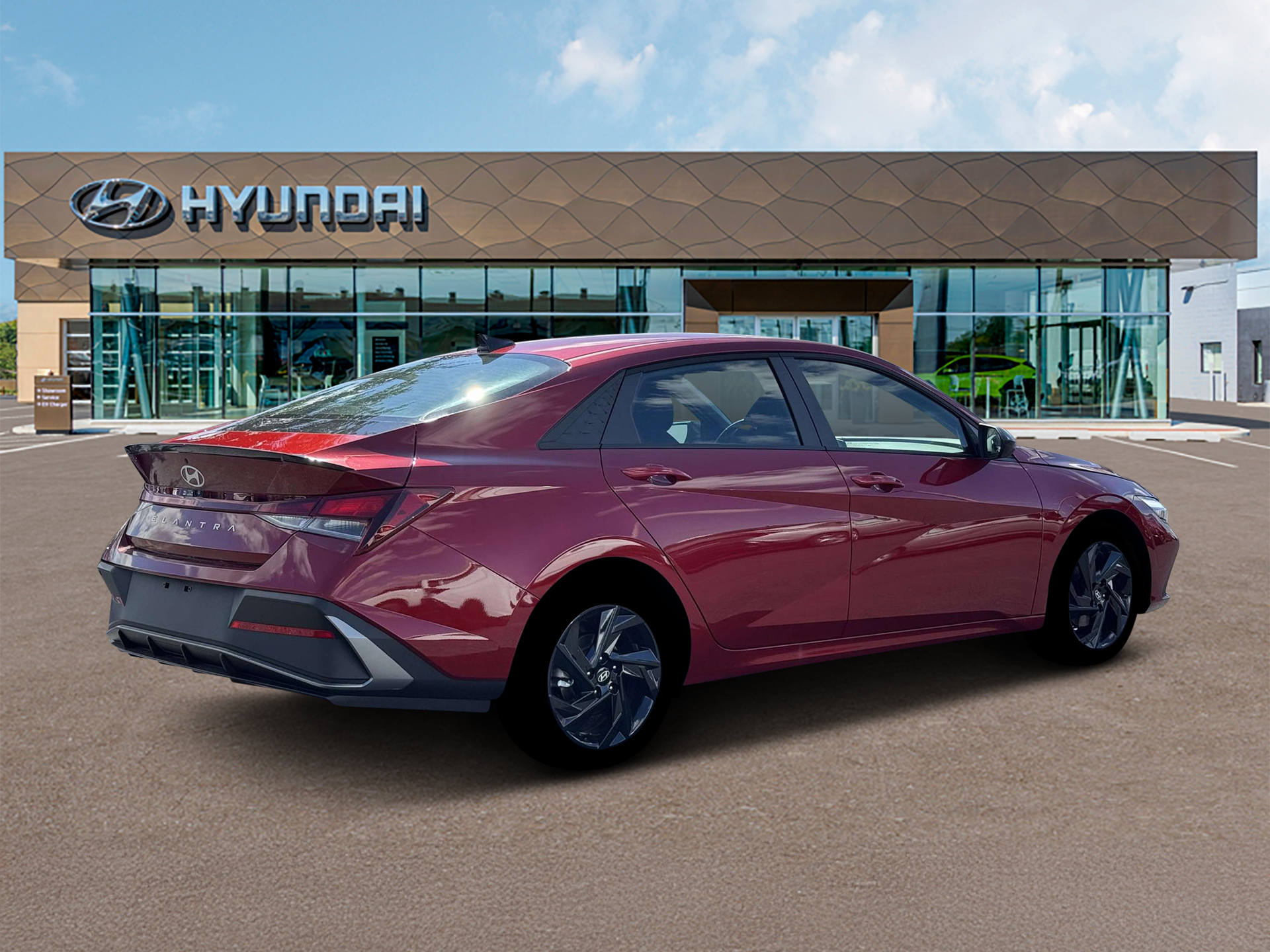 New 2026 Red Hyundai SEL Sport image 8