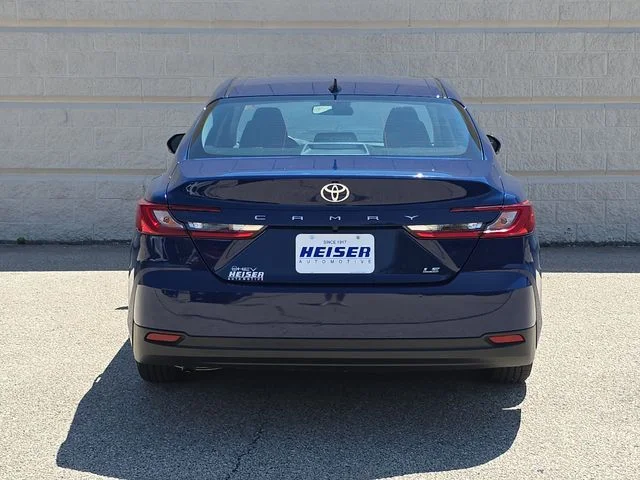 Used 2025 Blue Toyota LE image 12