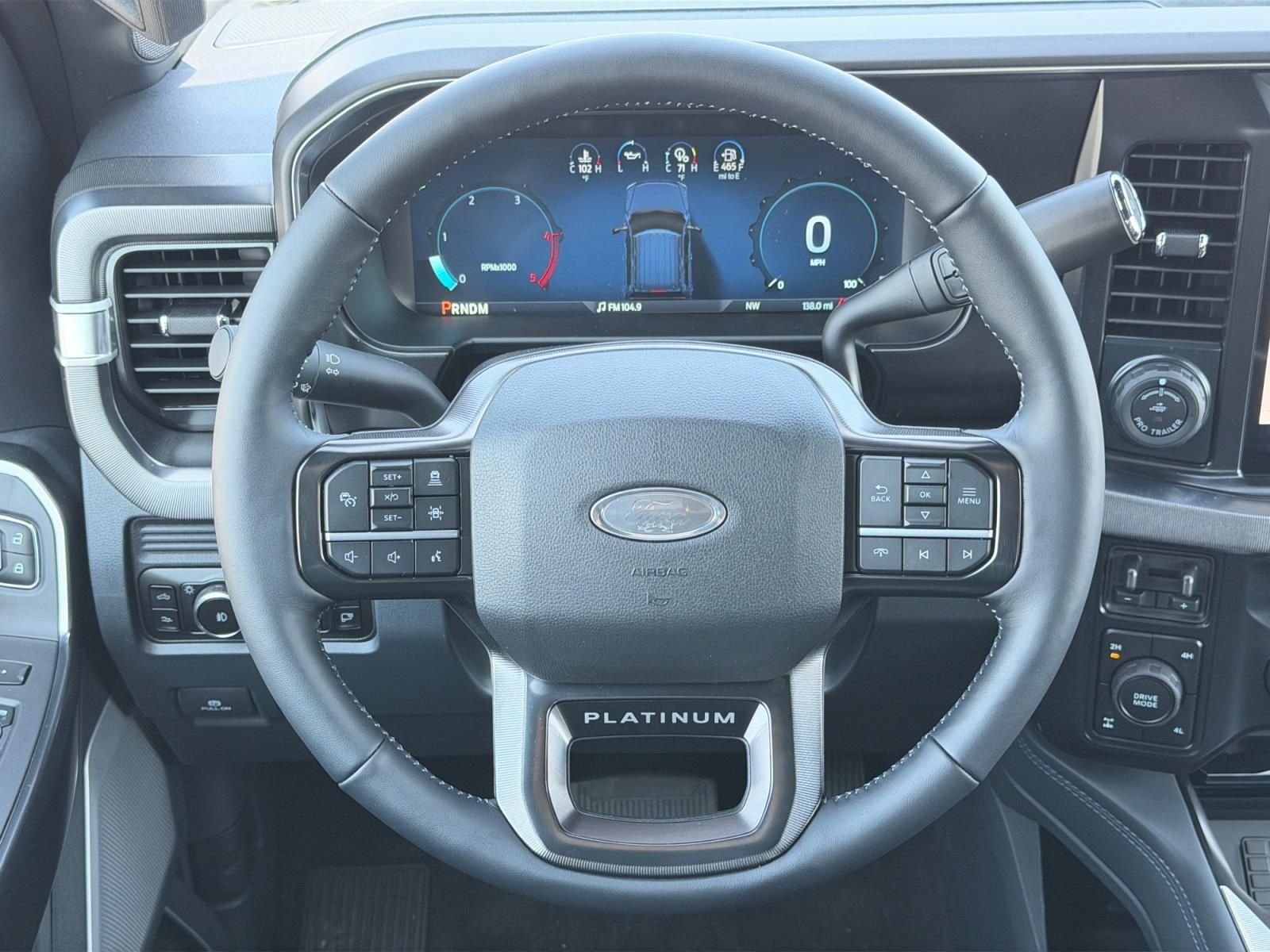 New 2026 Glacier Gray Metallic Tri-Coat Ford F-250® Platinum® image 23