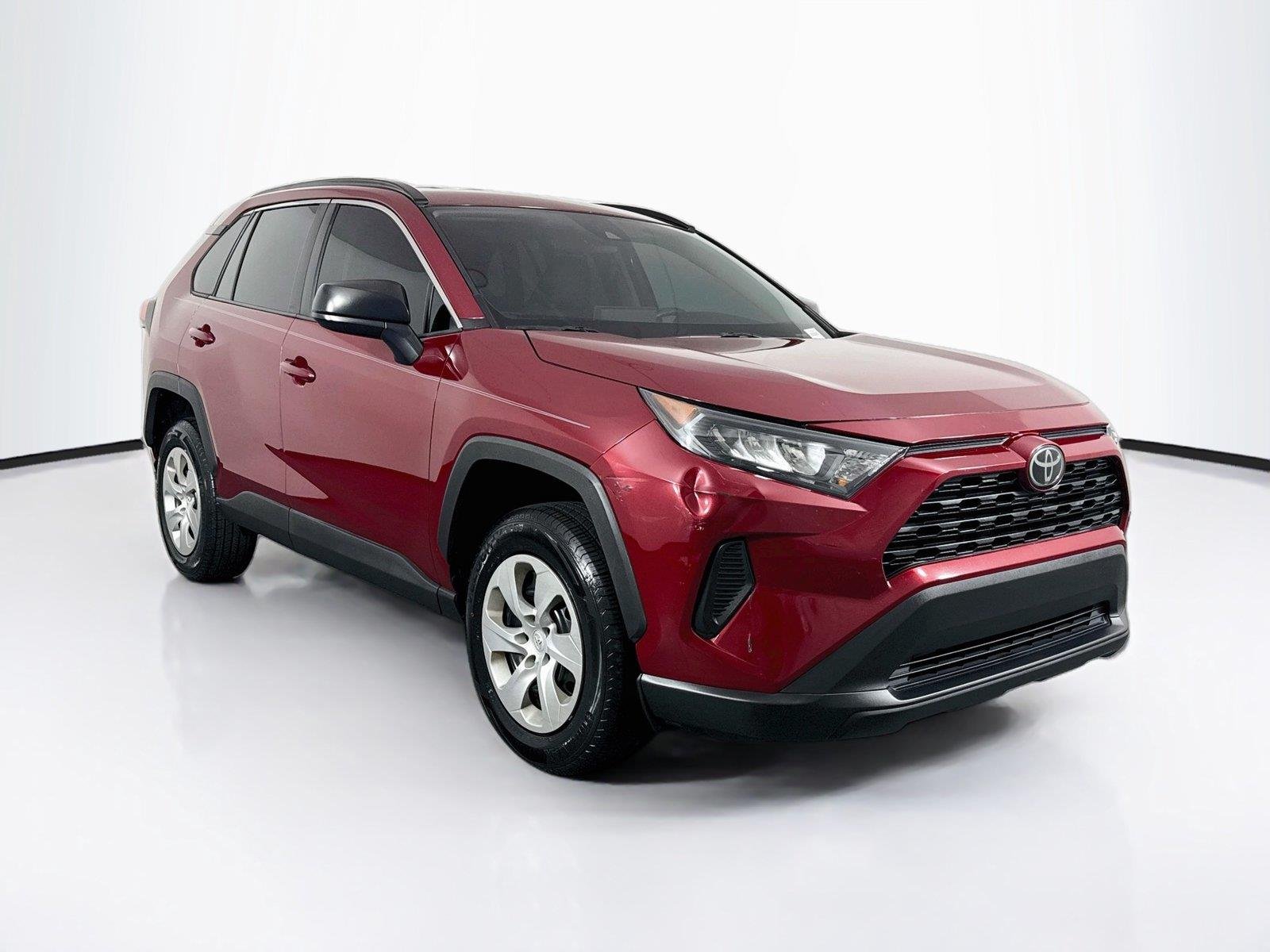 Used 2021 Ruby Flare Pearl Toyota LE image 8