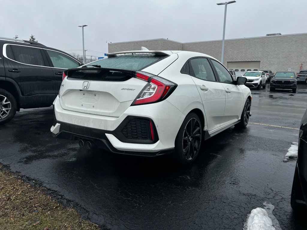 Used 2018 Honda Civic Hatchback Sport with VIN SHHFK7G49JU224522 for sale in Lockport, NY
