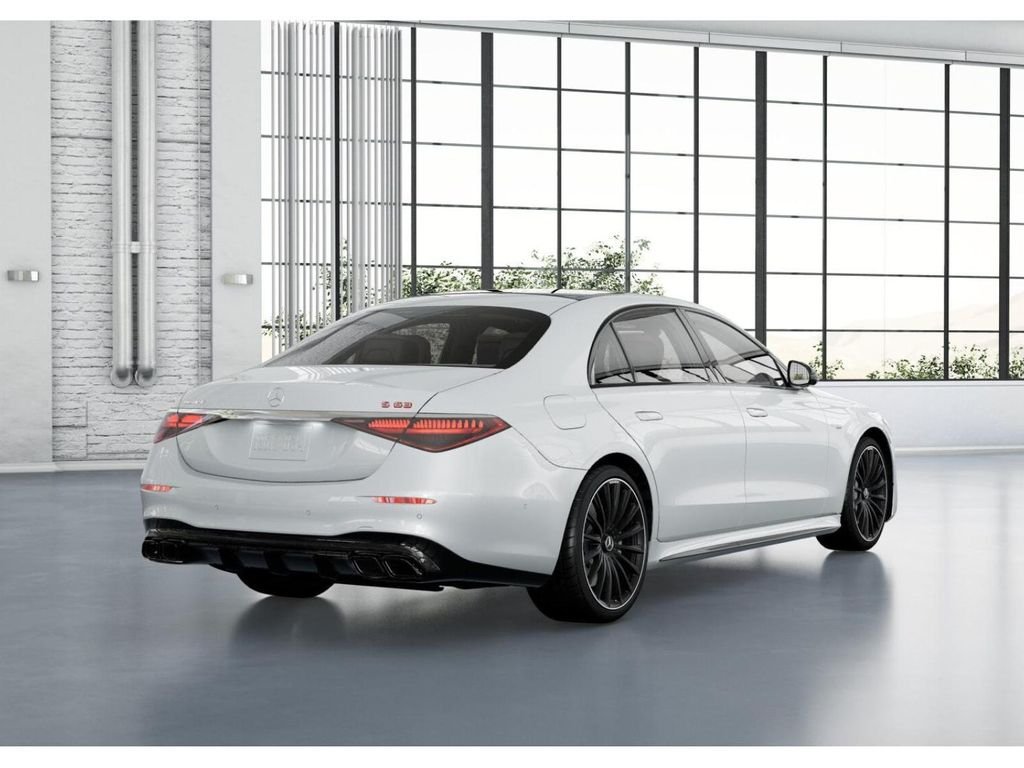 New 2026 MANUFAKTUR Moonlight White Metallic Mercedes-AMG S 63 E AMG® image 22