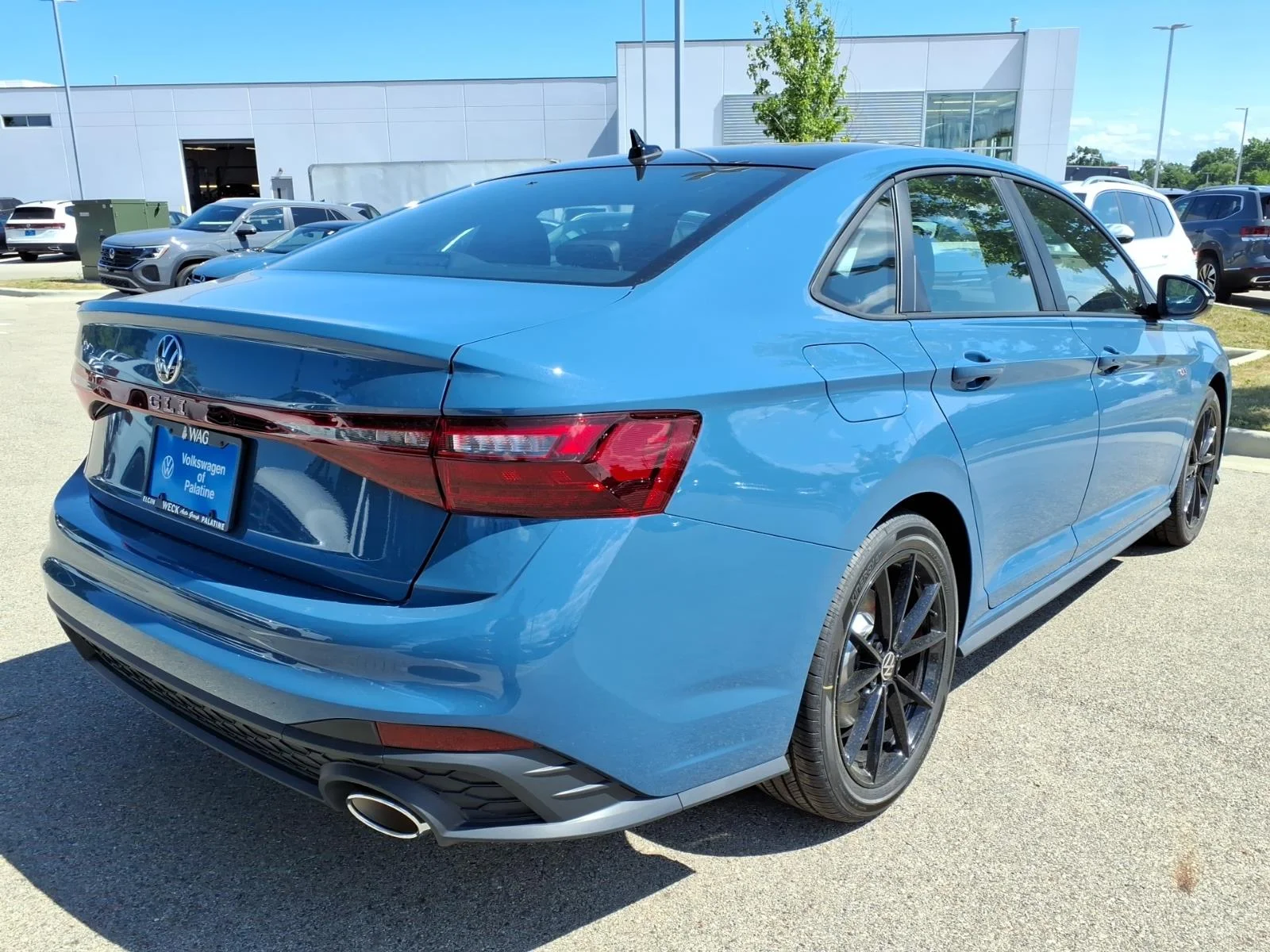 New 2026 Monterey Blue W/Deep Black Roof Volkswagen AUTOBAHN MANUAL image 4