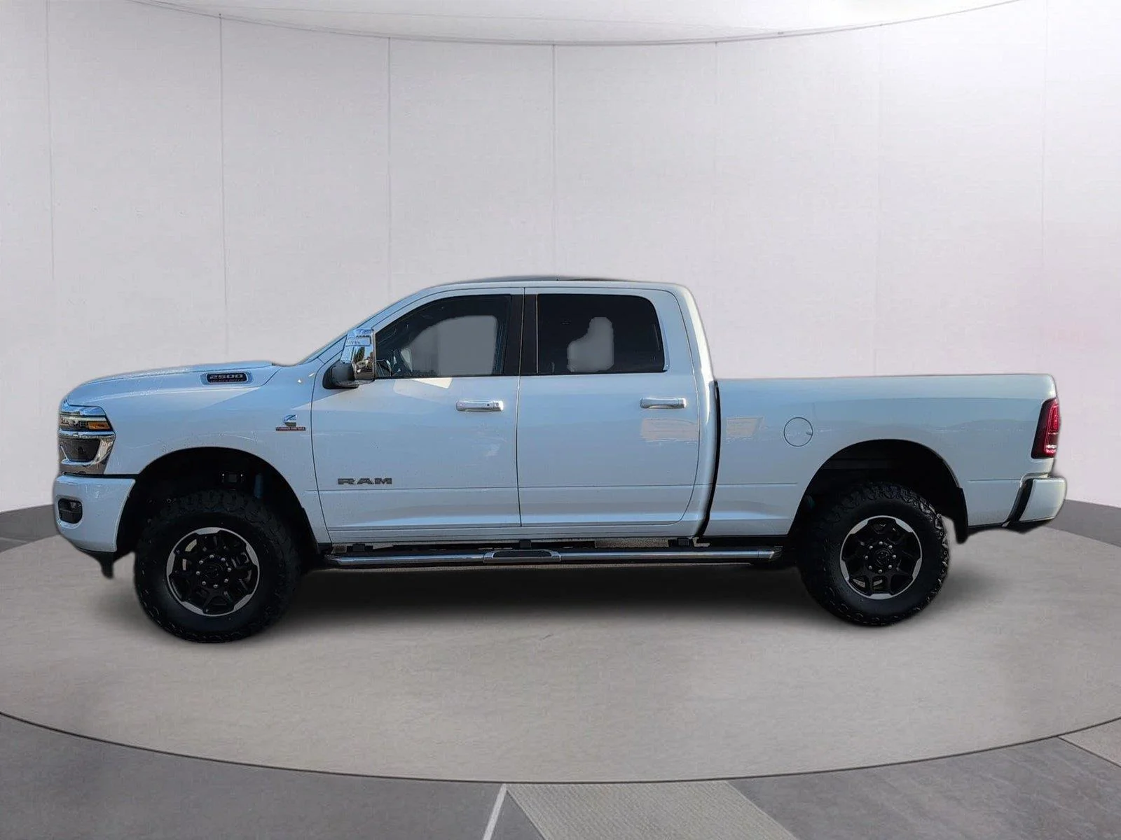 Used 2025 Bright White Clearcoat Ram Laramie image 2