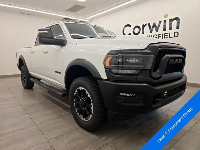 Used 2024 Bright White Clearcoat Ram Rebel image 7