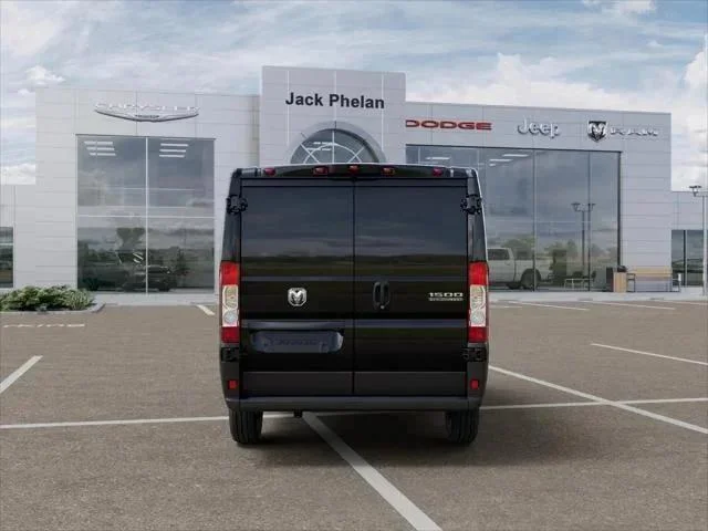 New 2026 Black Clear-Coat Exterior Paint RAM 1500 Low Roof Cargo Van 118 WB image 85