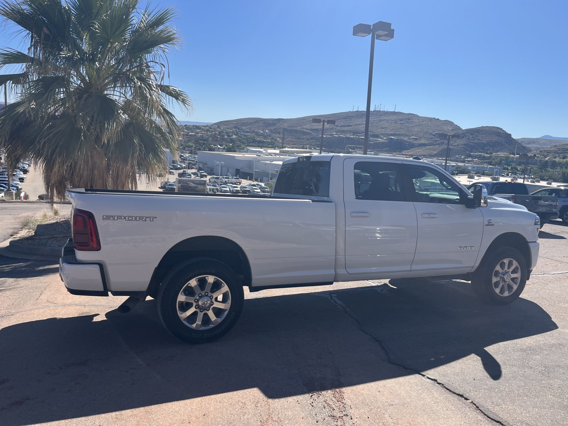 Used 2026 Bright White Clearcoat Ram Laramie image 5