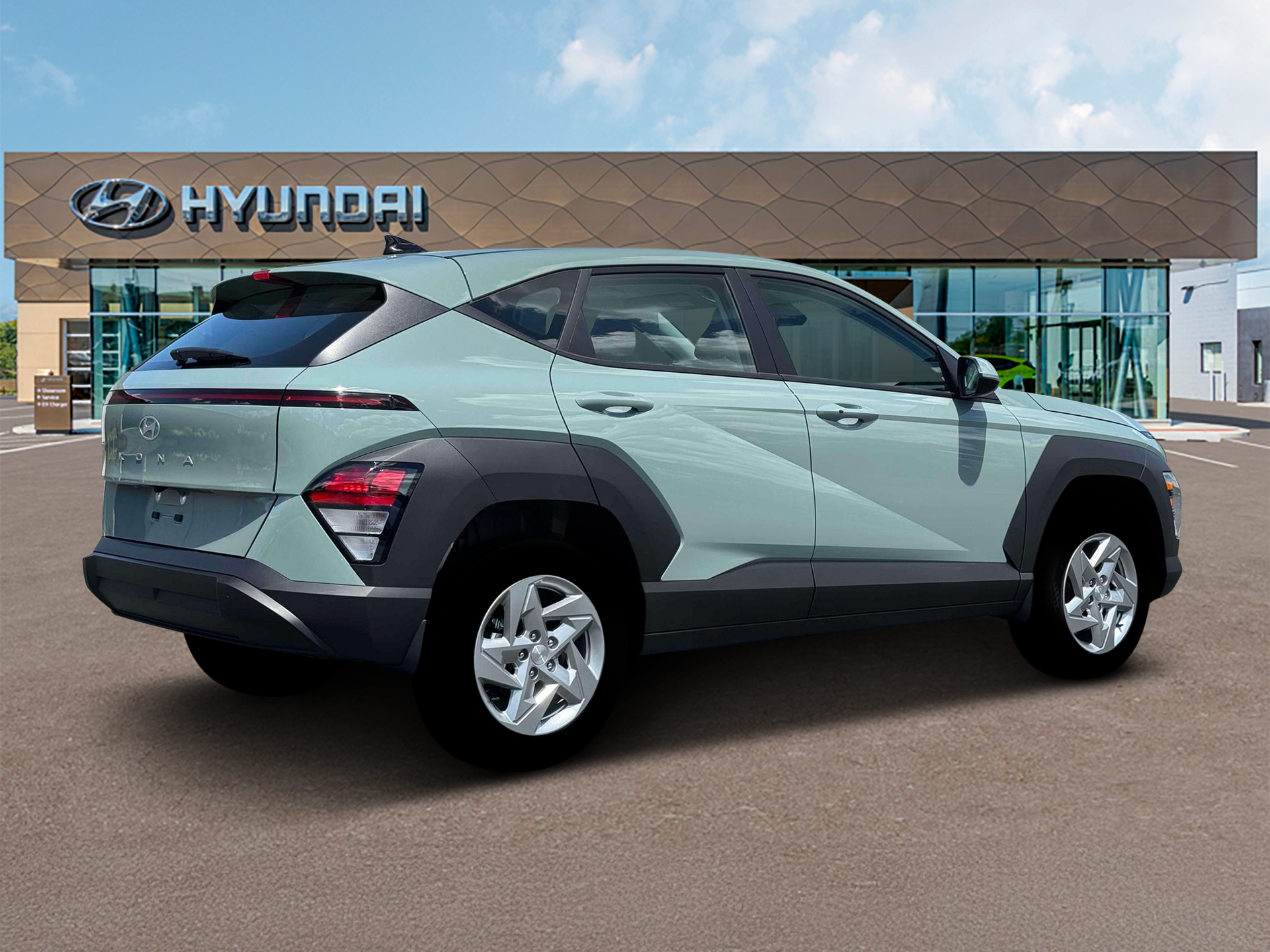 New 2026 Green Hyundai SE FWD image 8