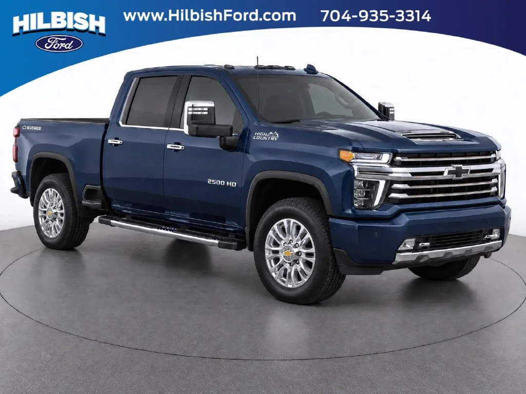 Used 2020 Blue Chevrolet High Country image 1