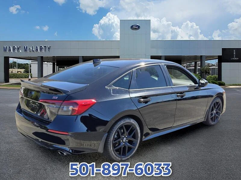 Used 2024 Crystal Black Pearl Honda MANUAL image 5