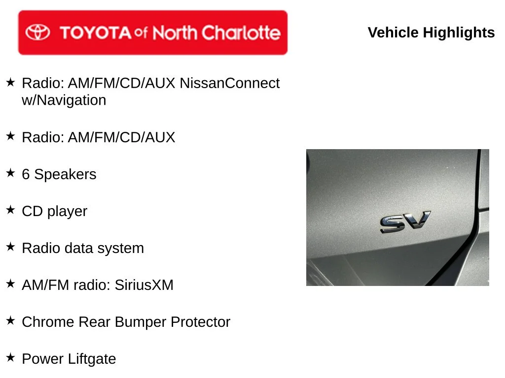 Used 2019 Silver Nissan SV image 5