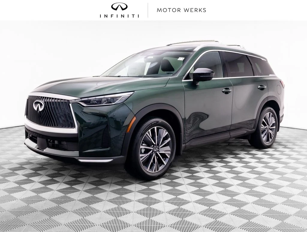 New 2027 DEEP EMERALD INFINITI Luxe AWD image 1