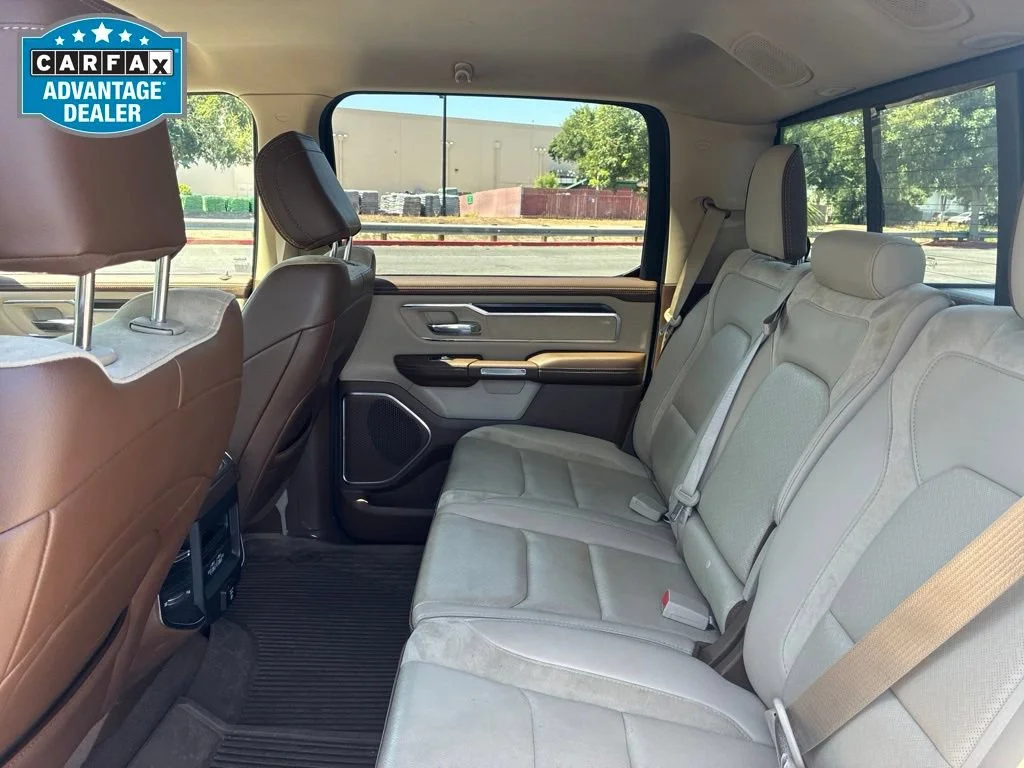 Used 2021 Ivory White Tri-c Ram Laramie image 19