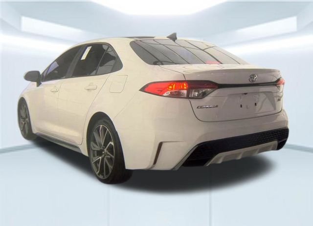 Used 2021 White Toyota SE image 2