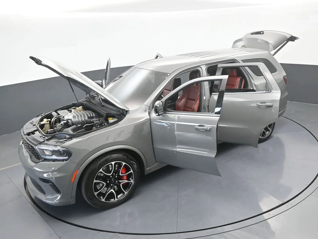 Used 2021 Destroyer Gray Clearcoat Dodge SRT Hellcat image 69