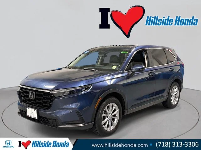Certified Used 2023 Canyon River Blue Metallic Honda 1.5T AWD EX BD image 1