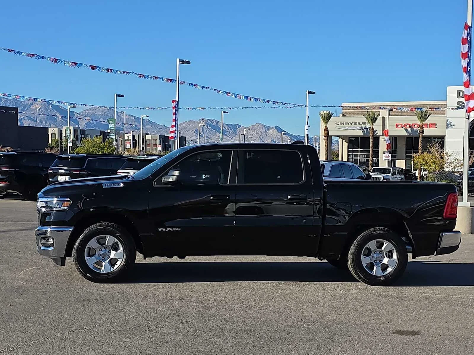Used 2026 Diamond Black Crystal Pearlcoat Ram Big Horn image 5