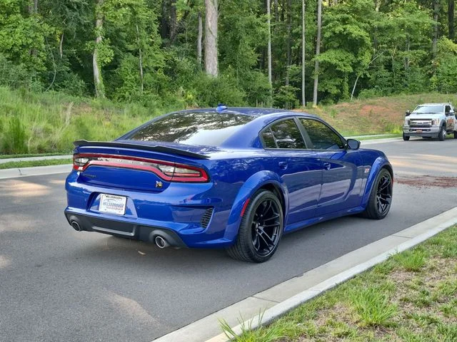Used 2021 Blue Dodge R/T Scat Pack Widebody image 13