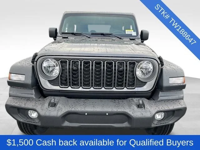 New 2026 Granite Crystal Metallic Clear-Coat Exterior Paint Jeep Sport image 2