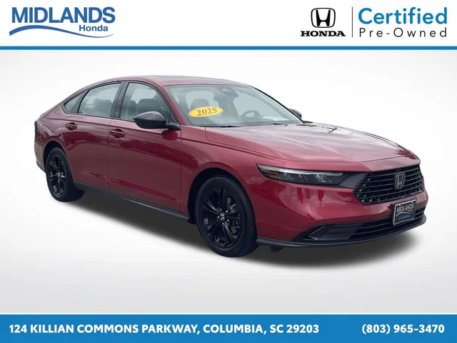 2025 Honda Accord Sedan 1.5T SE