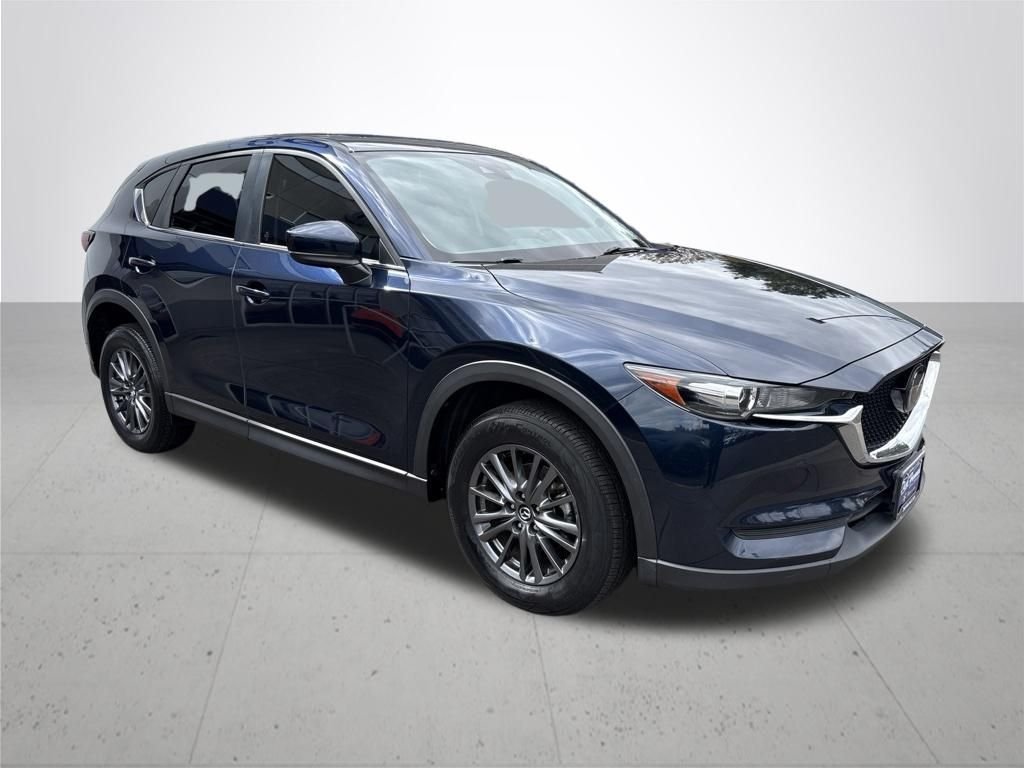 Used 2021 Crystal Blue Mazda Touring image 4