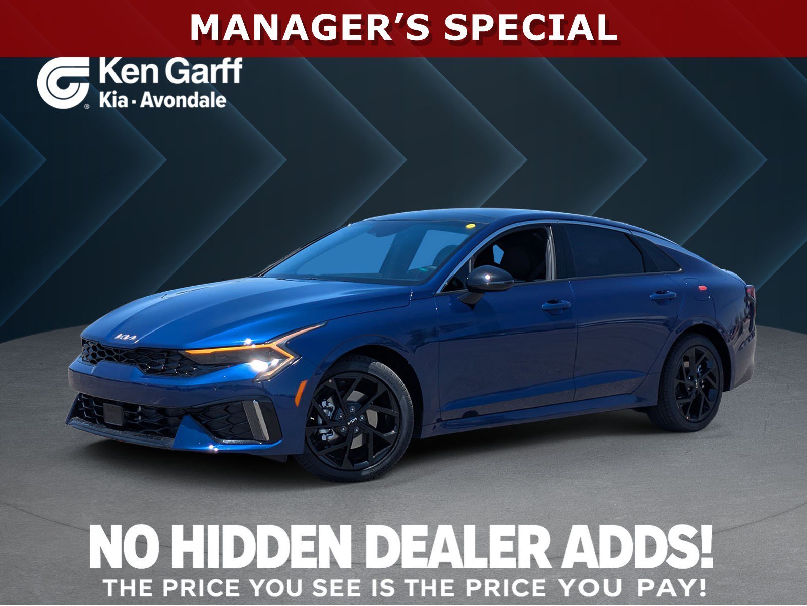 New 2026 Yacht Blue Kia GT-Line FWD image 1