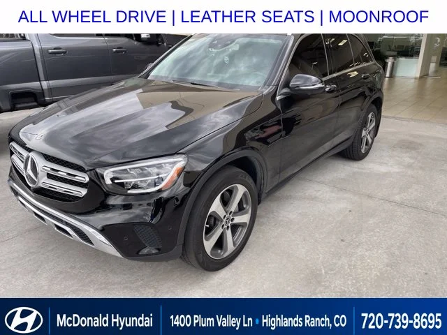 Used 2020 Black Mercedes-Benz GLC 300 image 1