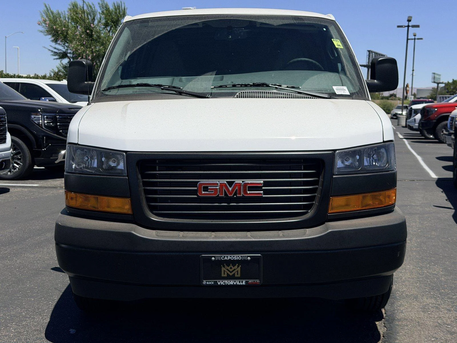 New 2026 Summit White GMC Work Van image 2