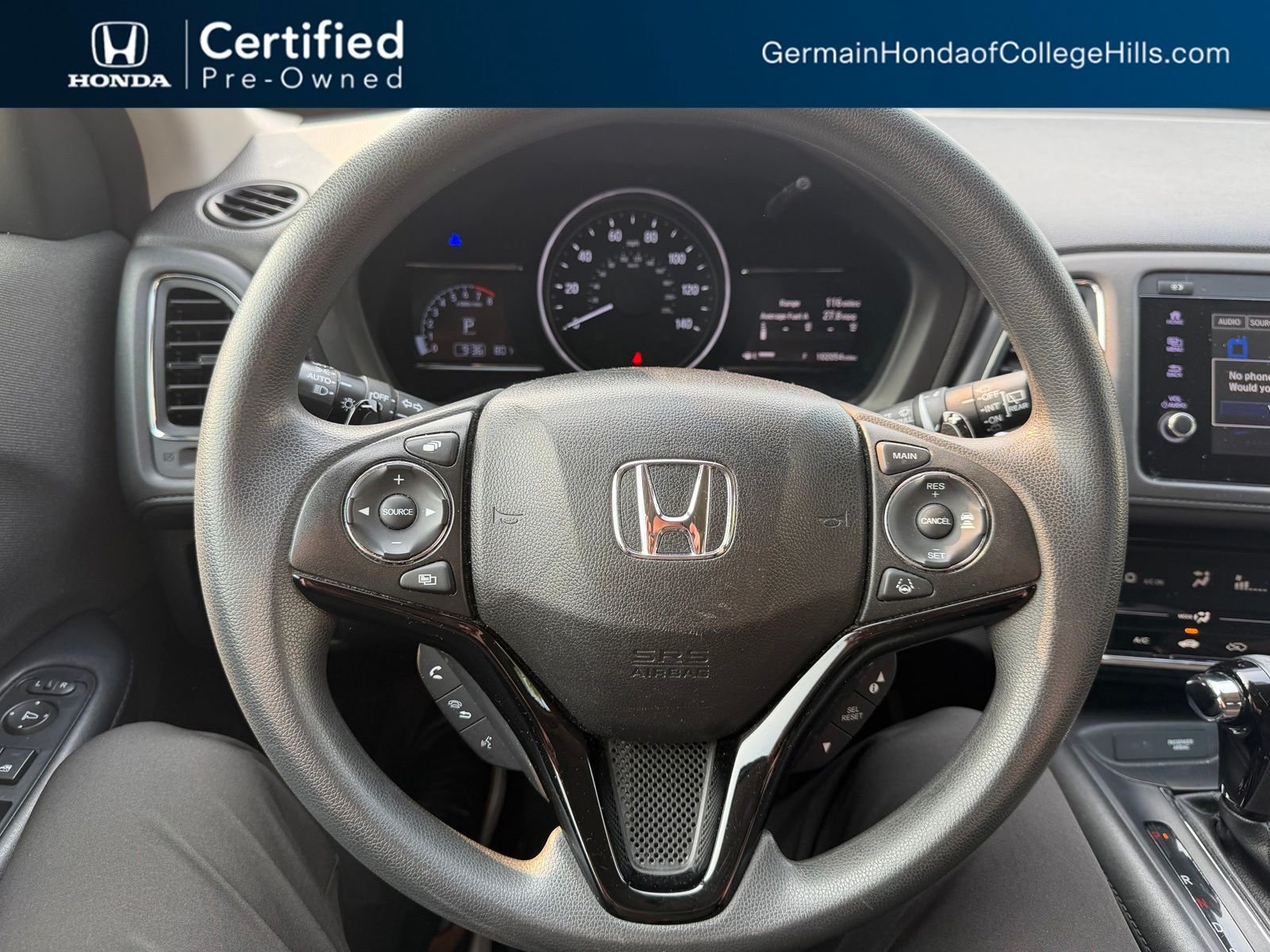 Certified Used 2019 Platinum White Pearl Honda EX image 19