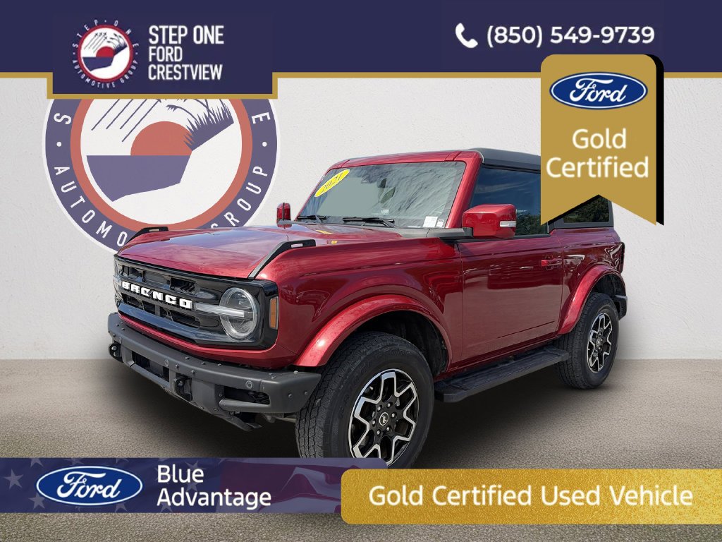 Certified Used 2021 Red Metallic Ford Outer Banks image 1