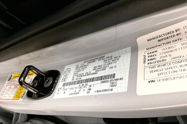 Used 2025 Space White Metallic Ford Platinum image 43