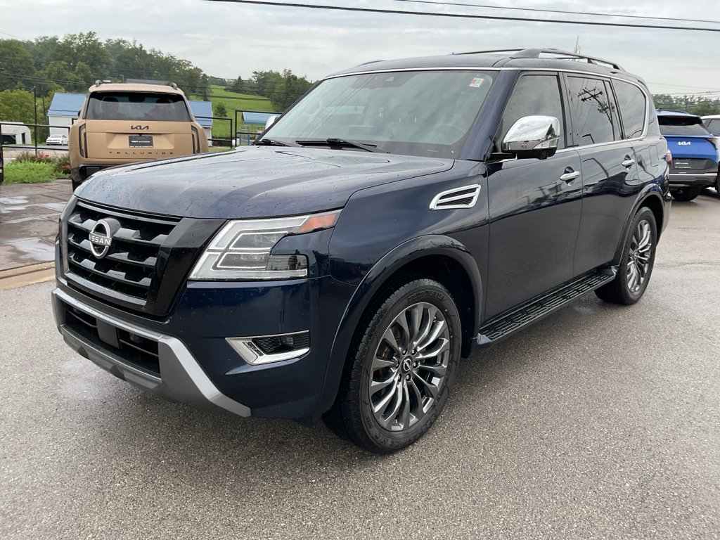 Used 2023 Hermosa Blue Pearl Nissan Platinum image 4