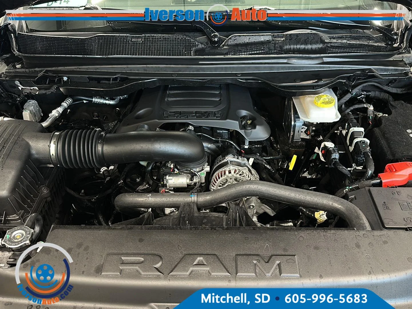New 2027 Forged Blue Metallic Exterior Paint RAM Laramie image 10