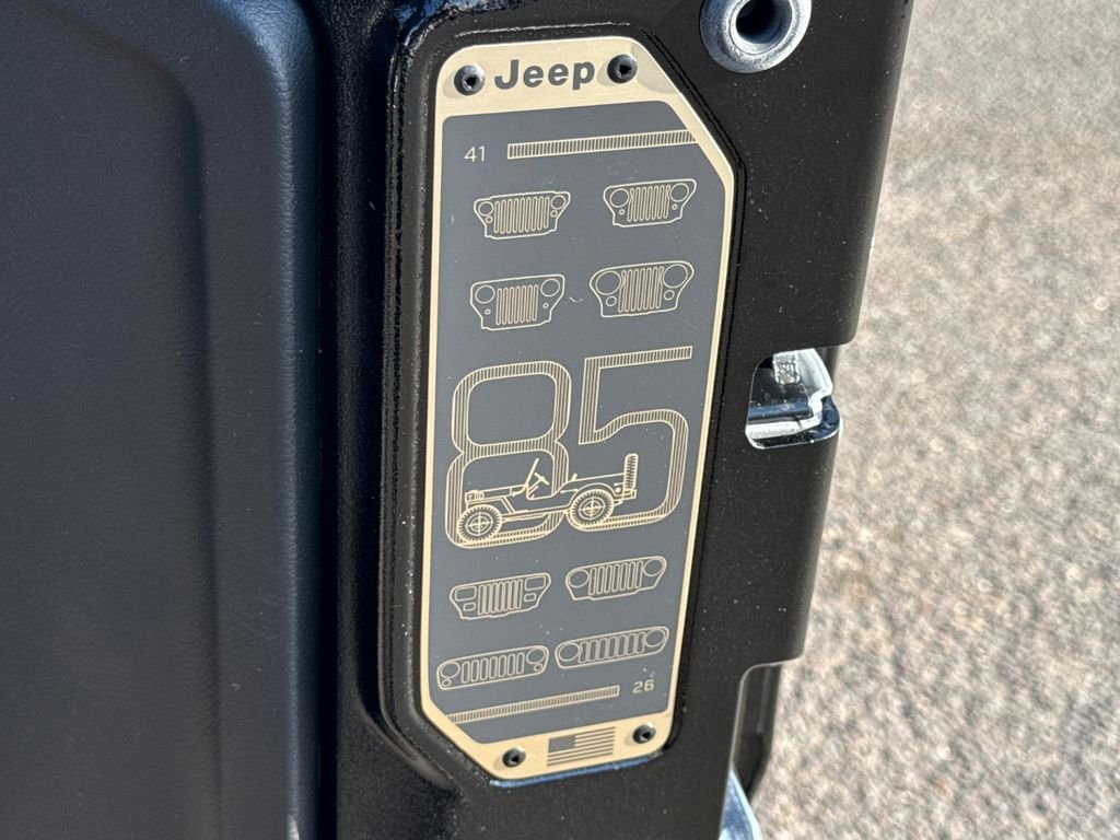 New 2026 Black Clearcoat Jeep 85th Anniversary Edition image 12