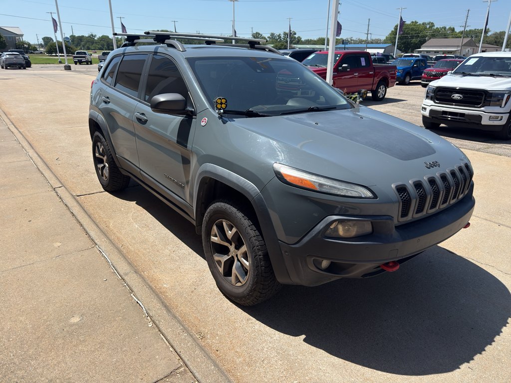 Used 2014 Anvil Clear Coat Jeep Trailhawk image 3