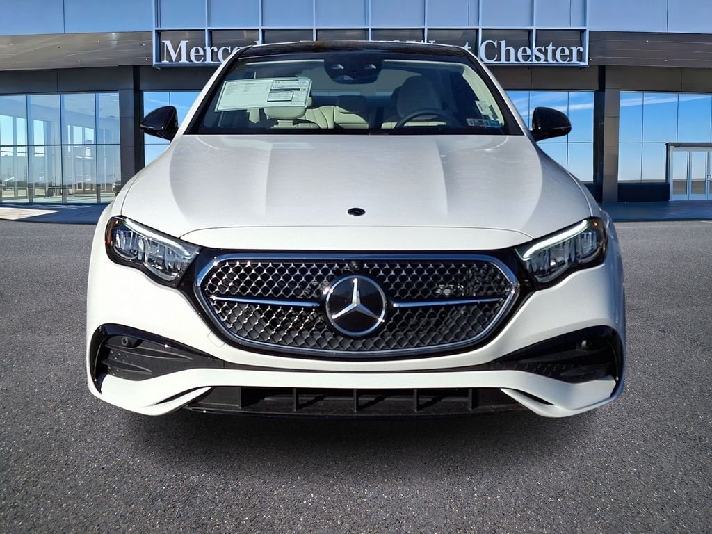 New 2026 Polar White Mercedes-Benz E 350 image 2