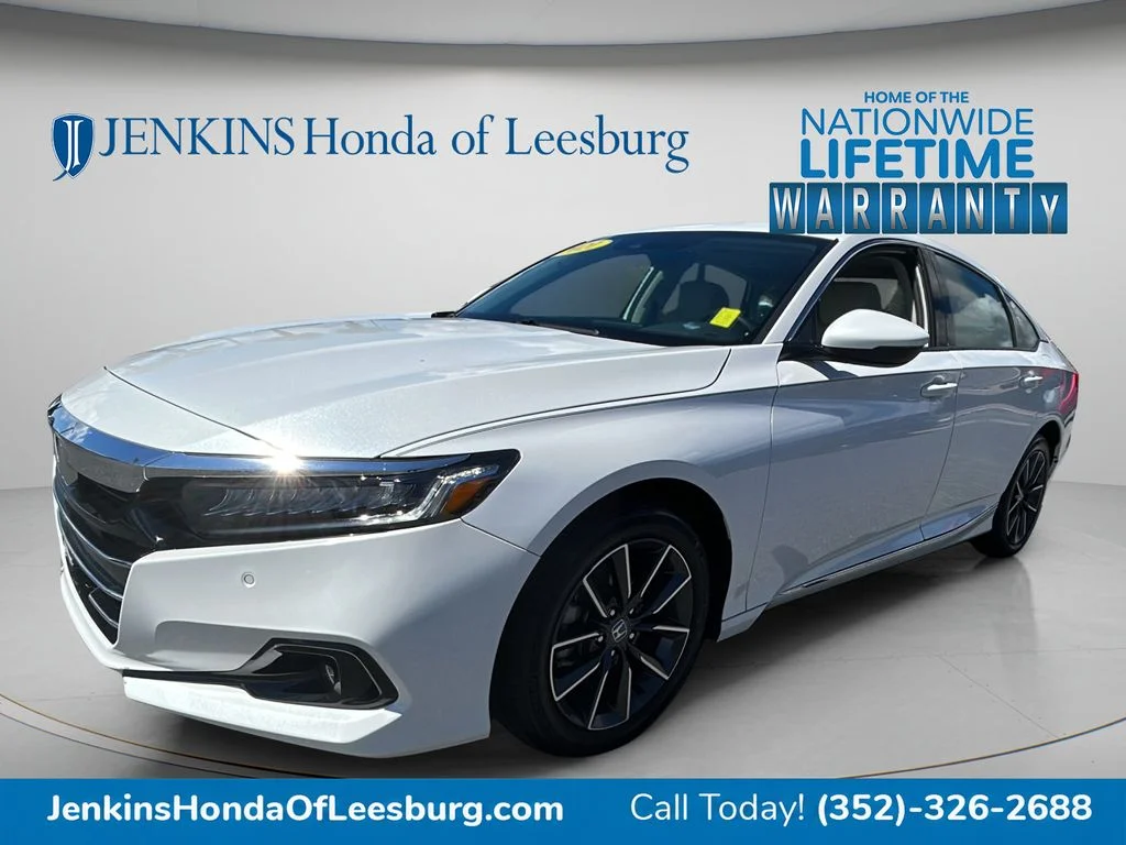 Used 2021 White Honda EX-L image 8