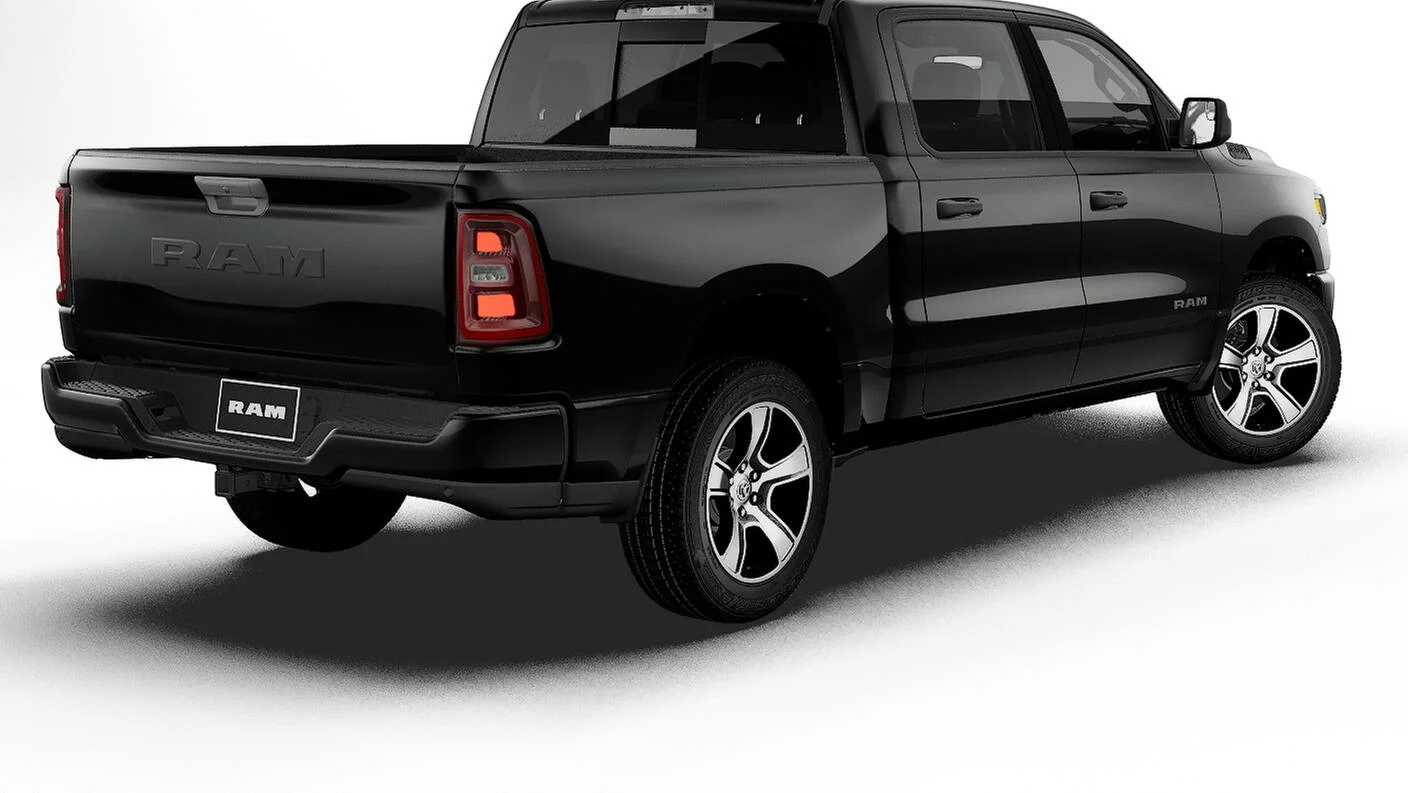New 2027 Diamond Black Crystal Pearl-Coat Exterior Paint RAM  image 2
