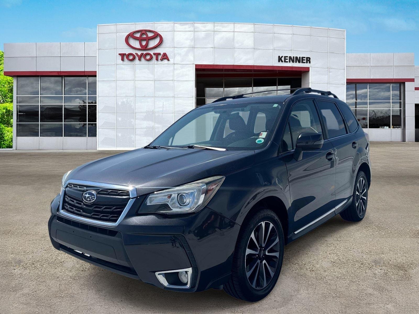 Used 2018 Dark Gray Metallic Subaru Touring image 3