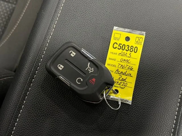 Used 2023 Volcanic Red Tintcoat GMC SLE image 34