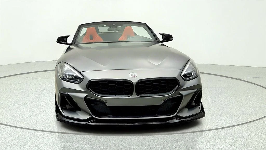 Used 2023 Frozen Grey II Metallic BMW M40i Roadster w/ Premium Pkg, Shadowline & Adaptive M Suspension image 2