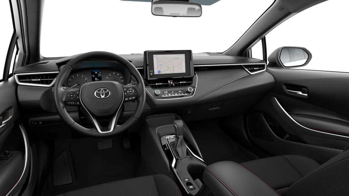 New 2025 Midnight Black Metallic Toyota SE image 5