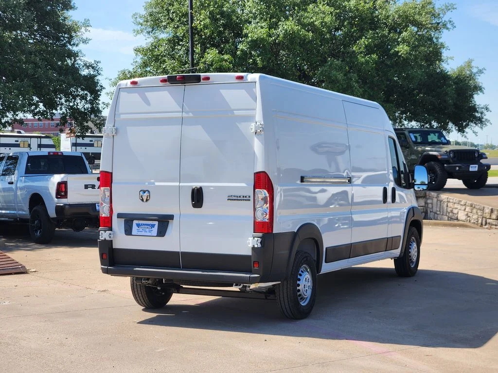 New 2026 Bright White Clearcoat RAM High Roof image 4