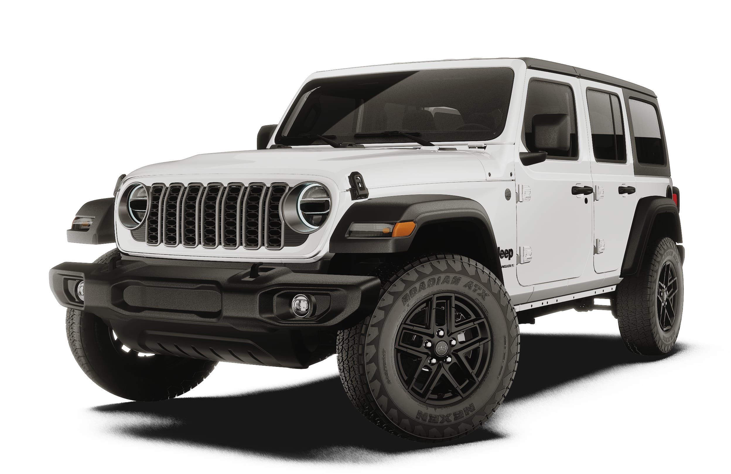 New 2027 Bright White Clear-Coat Paint Jeep Sport S image 13