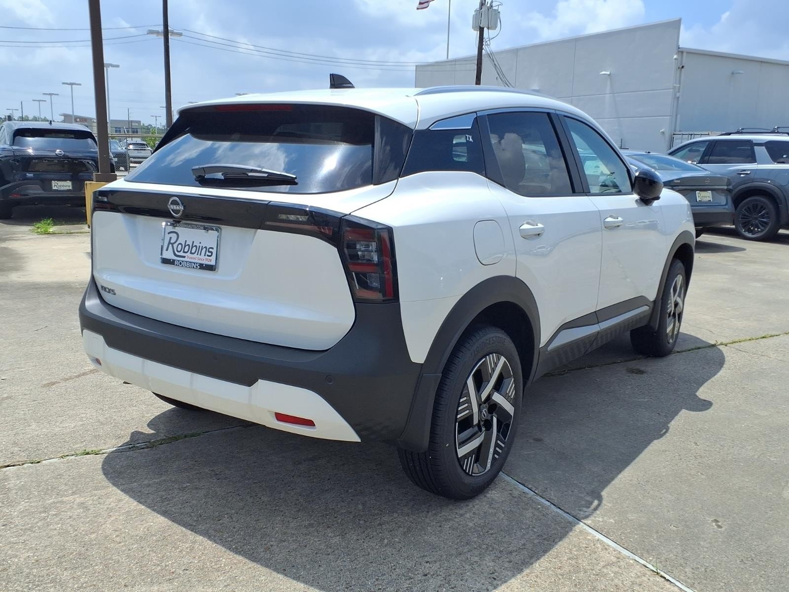 2026 Nissan Kicks SV White at Robbins Nissan