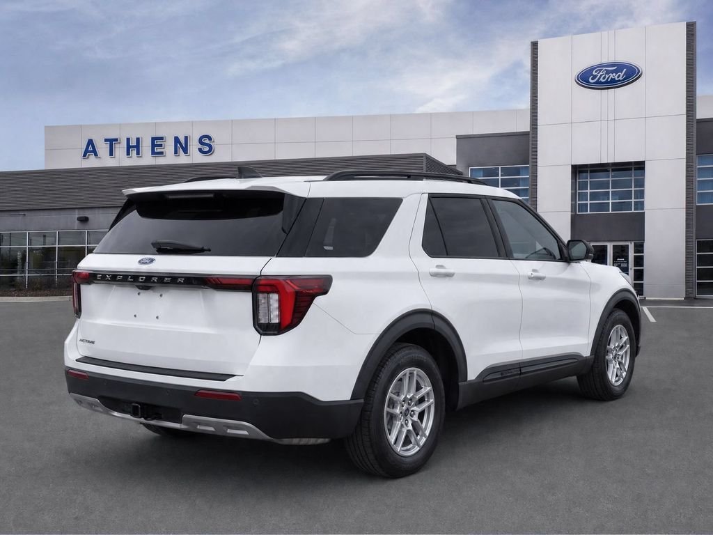 New 2026 Star White Metallic Tri-Coat Ford Active image 3