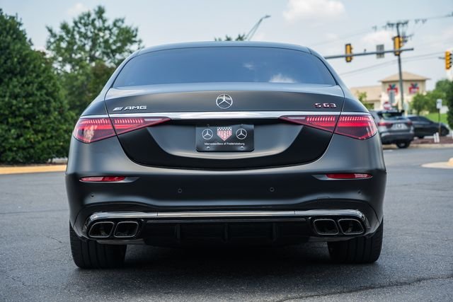 Certified Used 2025 Obsidian Black Metallic Mercedes-Benz S 63 E AMG® image 6