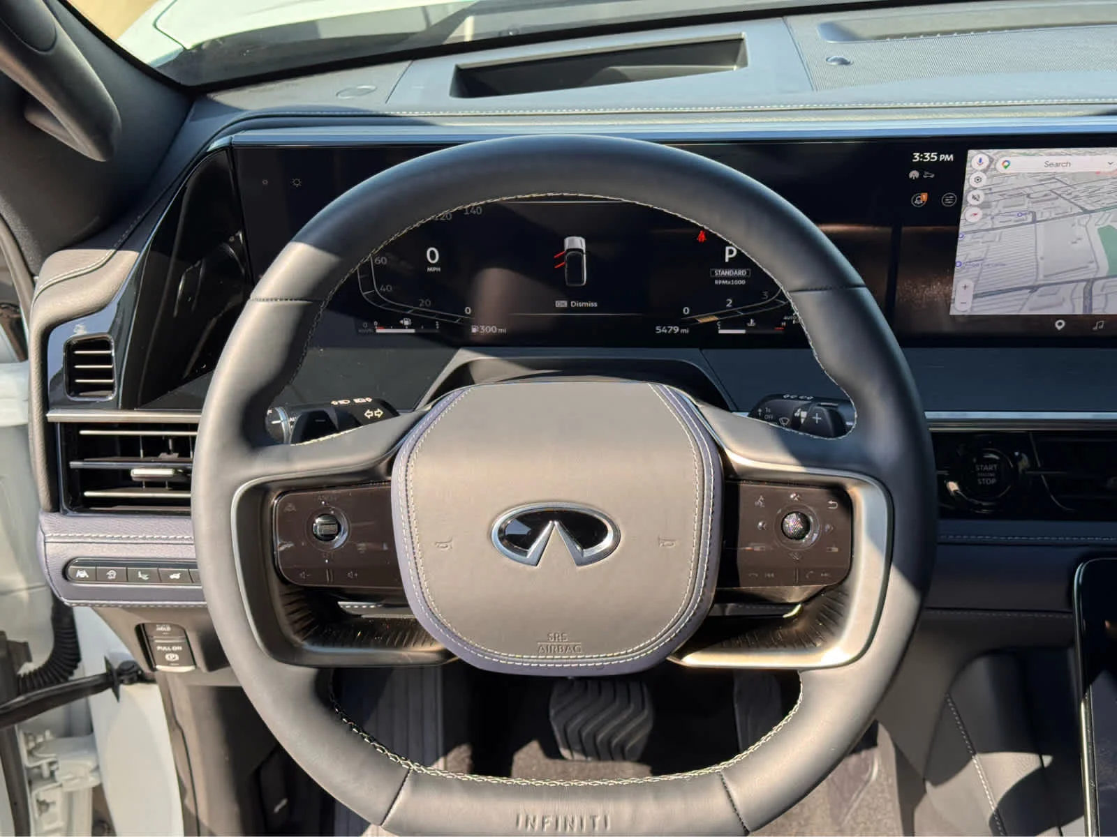 Certified Used 2027 Radiant White/Black Obsidian INFINITI SPORT image 21