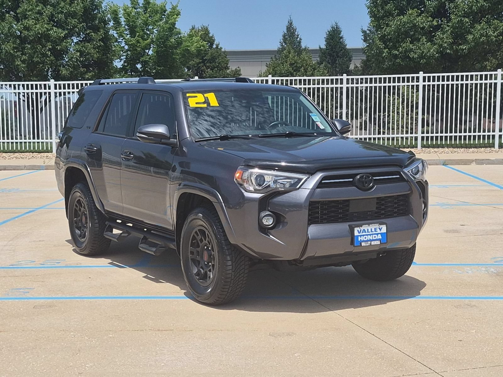 Used 2021 Magnetic Gray Metallic Toyota SR5 Premium 4WD image 4