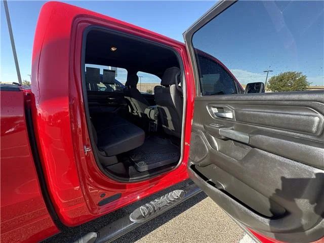 Used 2025 Flame Red Clearcoat RAM Tradesman 4x4 Crew Cab 153.5 in. WB image 13